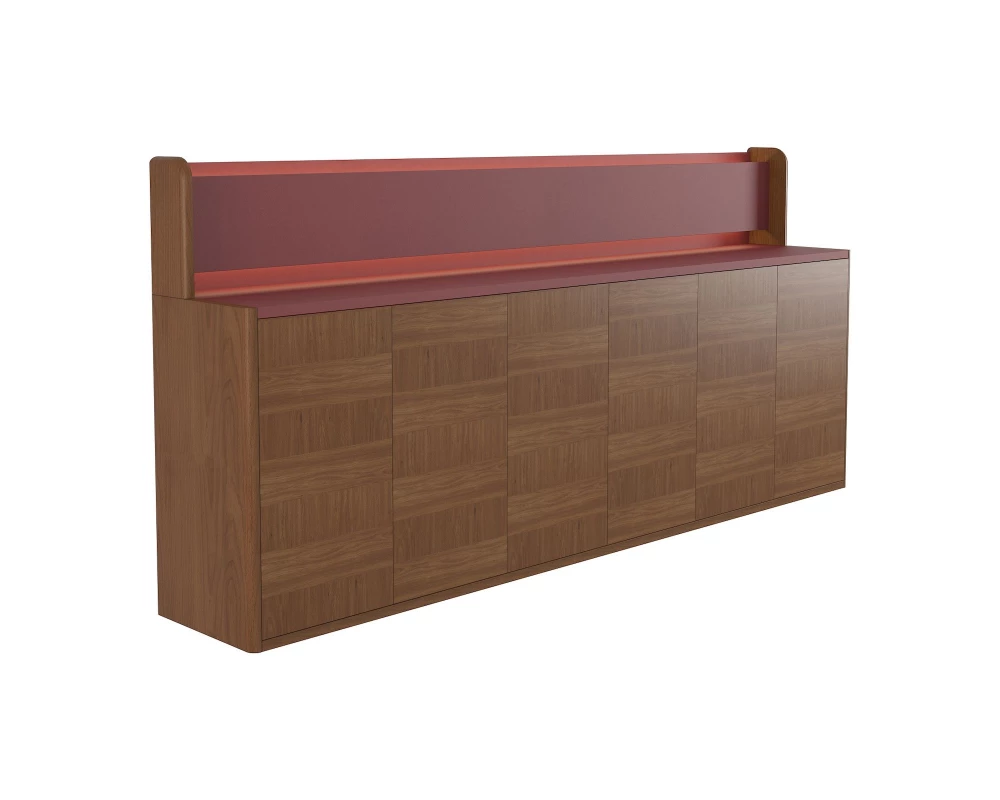 Греденция экокожа 2850х500х1340 Artdeco