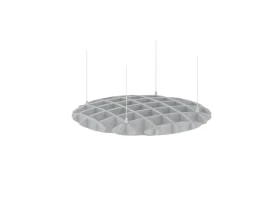 Потолочная декоративная конструкция круглая VE.PDK-KR-500 500x500x80 Акустикс / AcustiX images