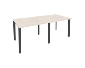Стол переговорный (2 столешницы) на П-образном м/к 1960x980x750 Onix images