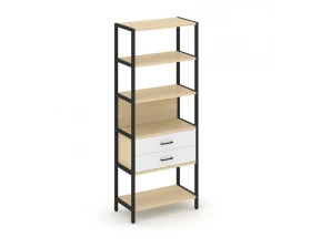 Односекционный стеллаж пятиярусный с ящиками 810х400х1980 Shelf System images