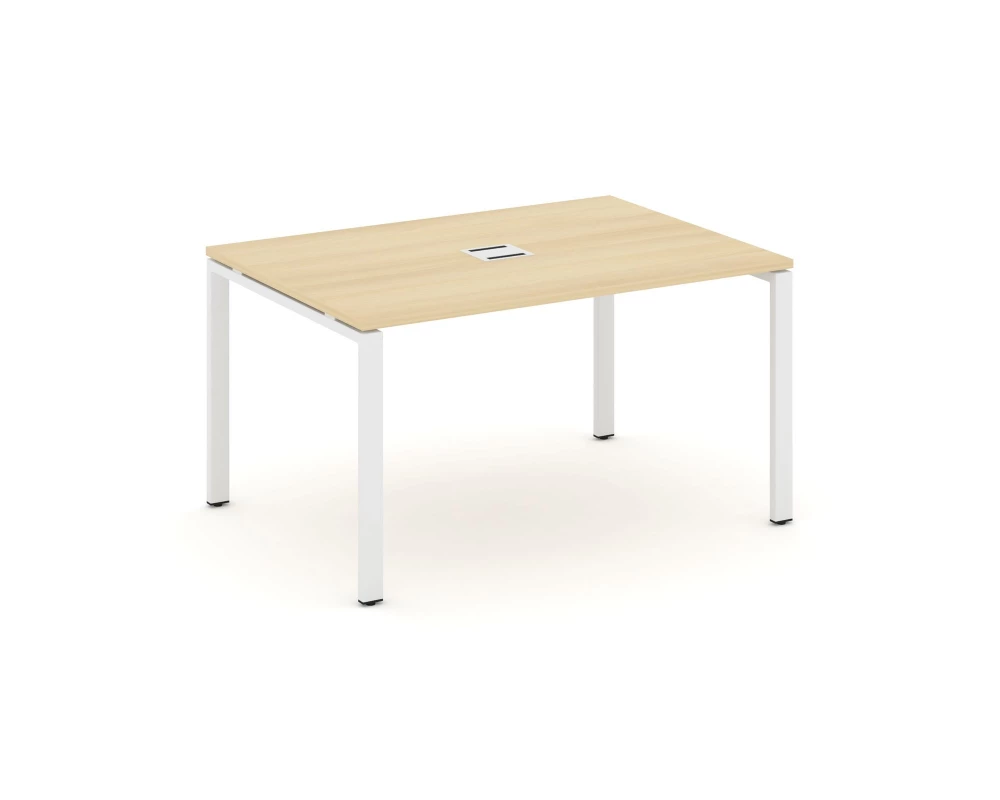 Стол переговорный на П-образном каркасе 60 мм с лючком 980x980x750 Style Project