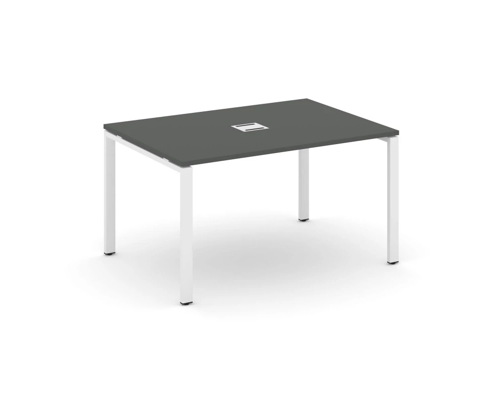 Стол переговорный на П-образном каркасе 60 мм с лючком 980x980x750 Style Project