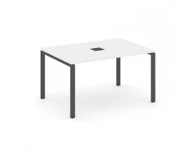 Стол переговорный на П-образном каркасе 60 мм с лючком 980x980x750 Style Project images