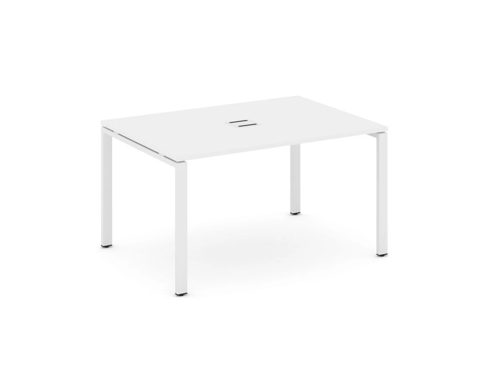 Стол переговорный на П-образном каркасе 60 мм с лючком 980x980x750 Style Project