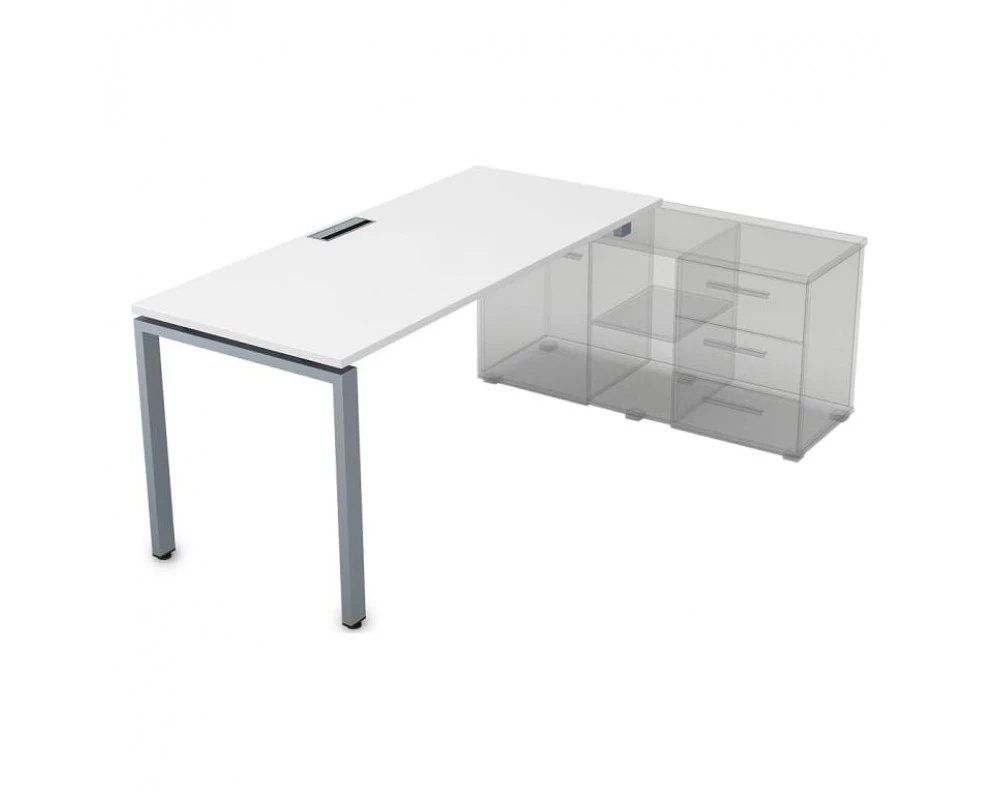 Стол рабочий прямолинейный для крепления на тумбу (2000*900*750) СП-П.996 Gloss