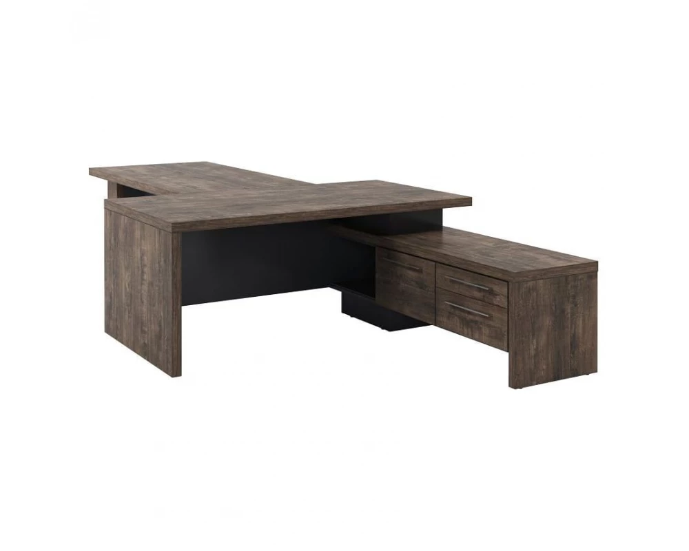 Стол руководителя с опорной тумбой T-918пр.0000 Торстон