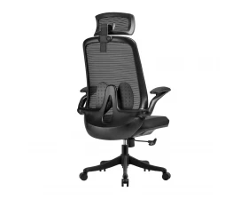 Кресло VIKING-81 MA22 Сетка/Ткань, Черный images