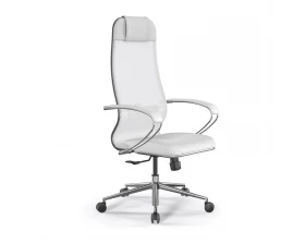 Кресло SynchroSit 10 B1-115K M25.B23.G18.W03 Сетка/Экокожа, Белый images