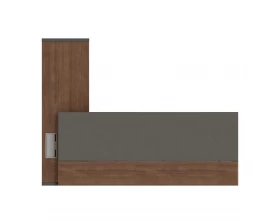 Стол для руководителя правый 2400x1800x750 Larry 2 images